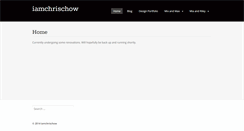 Desktop Screenshot of iamchrischow.com